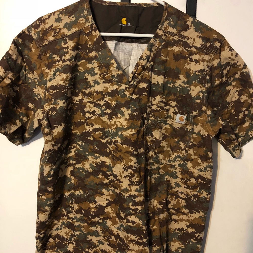 NWOT Men’s Carhartt CAMO WORK Shirt!